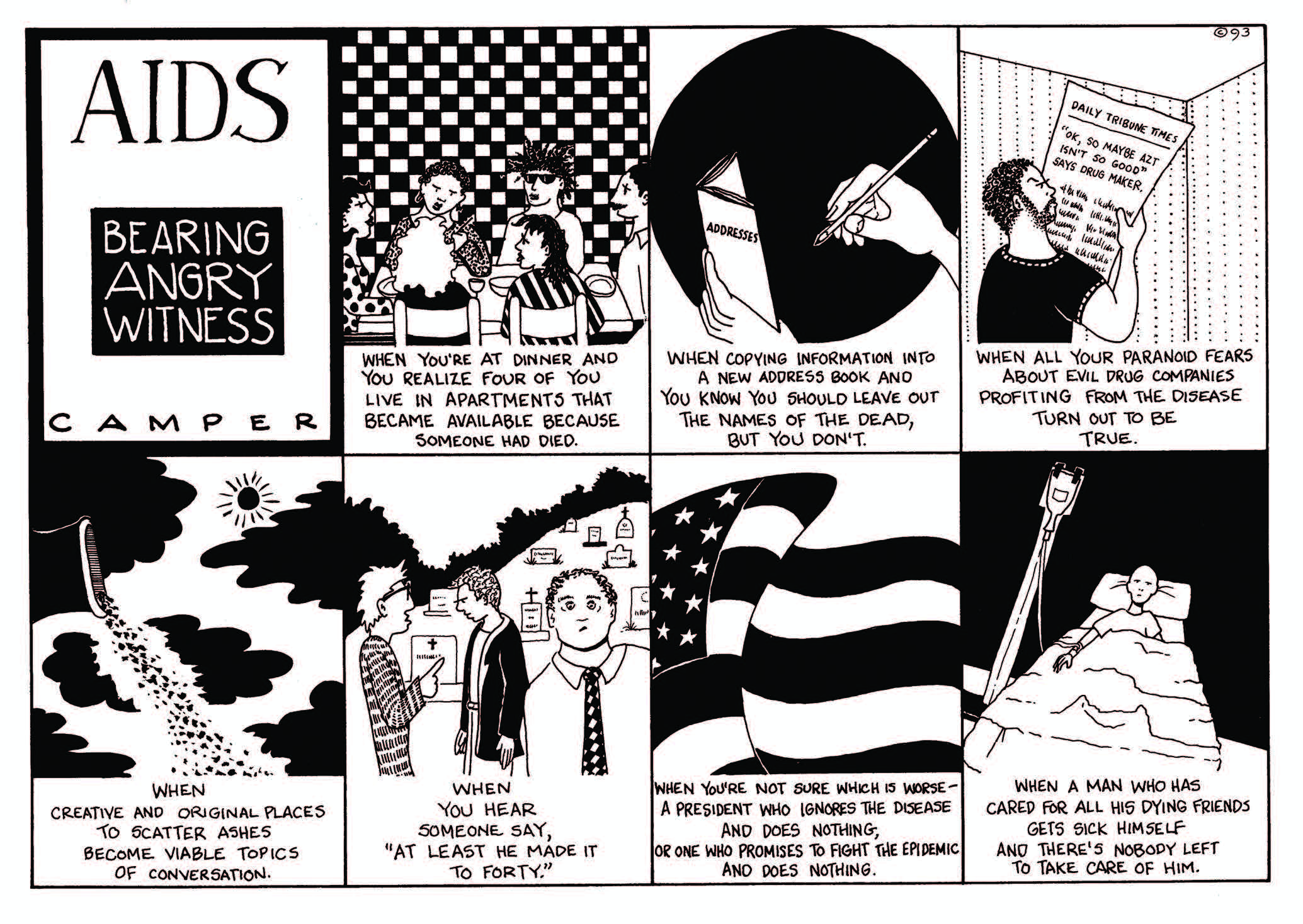 AIDS Bearing Angry Witness