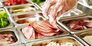 hospital cafeteria food